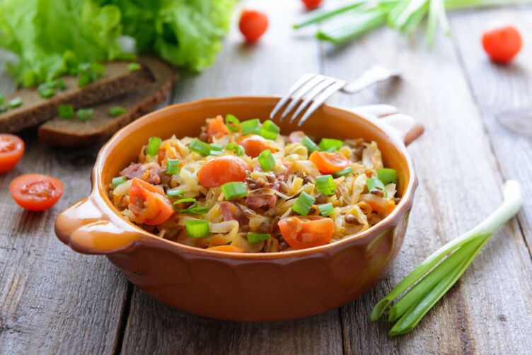 It is allowed to prepare chopped vegetable stew while following a drinking diet