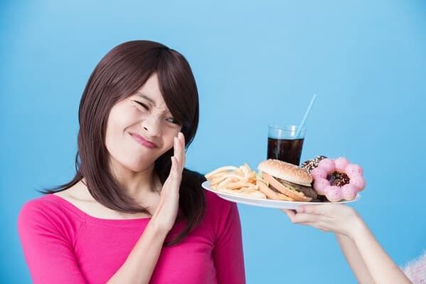 Refusal of a harmful diet